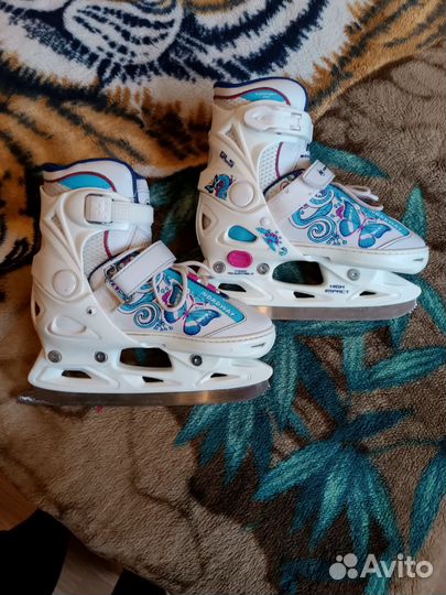 Коньки раздвижные детские Nordway 30-33