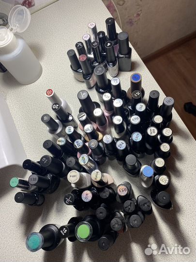 Гель лаки для маникюра пакетом