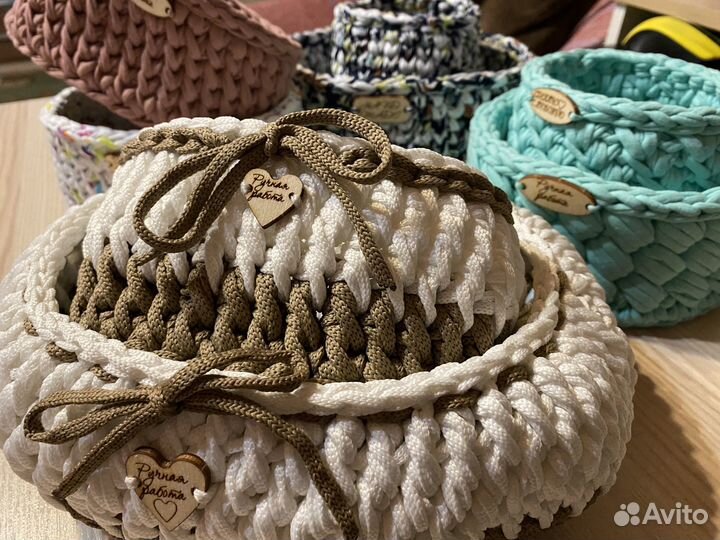 Корзинка ручная работа