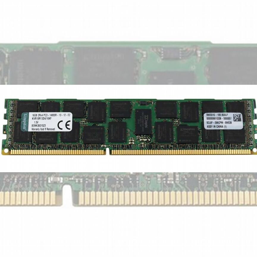 [KVR18R13D4/16KF] Оперативная Память Kingston Ddr3 Kvr18r13d4/16kf