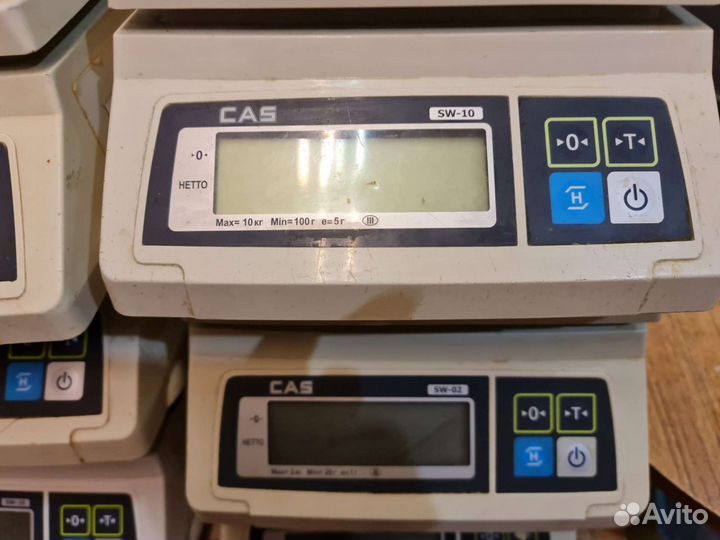 Весы порционные CAS SW10/CAS SW02/CAS SW05/CAS SWN