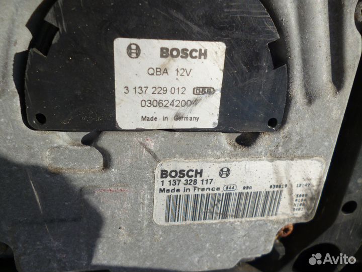 Вентилятор радиатора sharan 2 Alhambra Galaxy