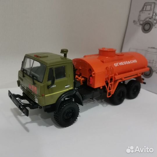 Модель 1,43 Камаз ац-7 4310