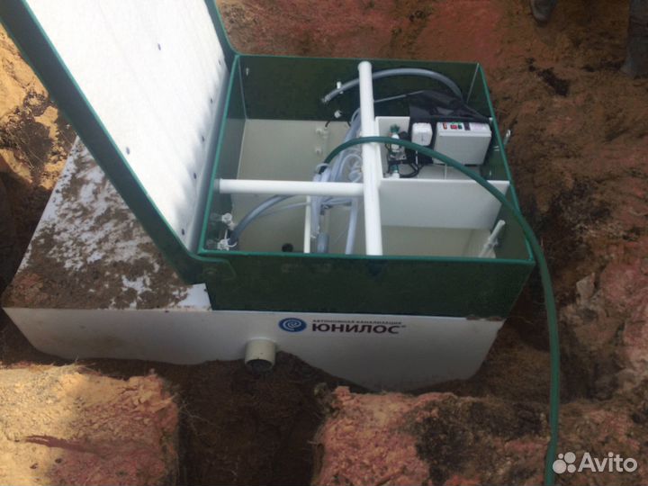 Септик эко Малахит 8 накопительный