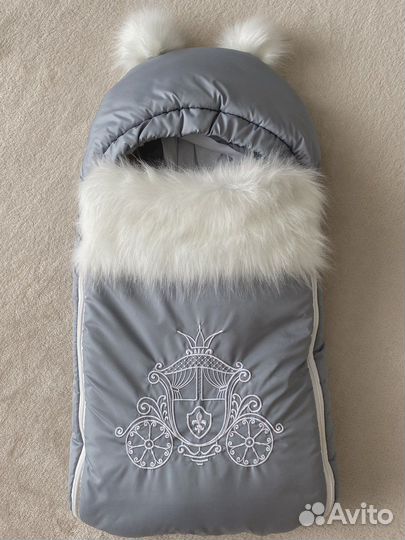 Конверт на выписку зимний