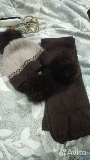 Шапка зимняя для девочки