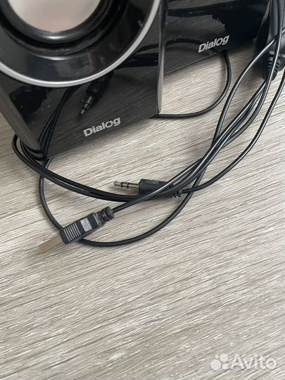 Активные акустические колонки бу