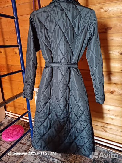 Тренч утепленный 46