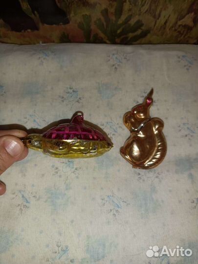 Елочные игрушки СССР в реставрацию