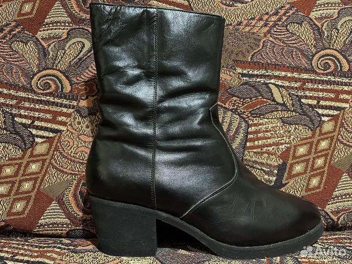 Ботинки мужские кожаные зимние тёплые 42 размер ру