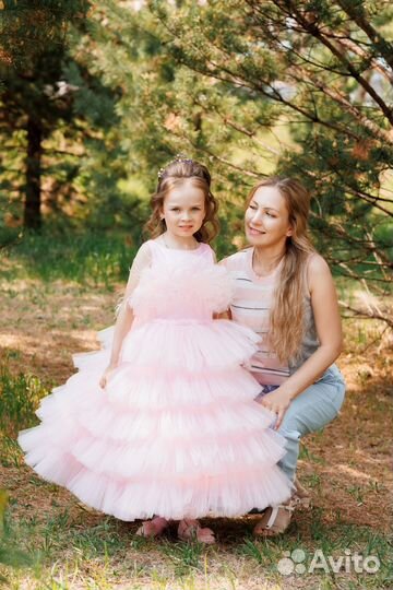 Платье для девочки 6-7 лет на выпускной в садике