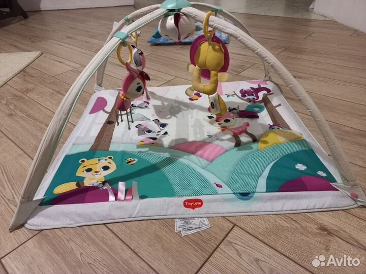 Развивающий коврик tiny love сказочный лес