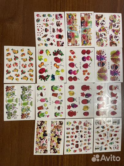 Наклейки (слайдеры для ногтей)