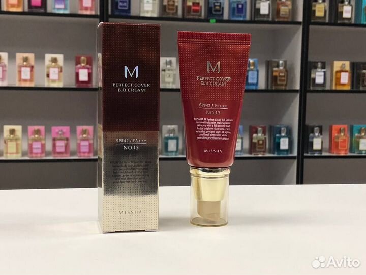 Тональный Биби крем Missha Perfect Cover BB №13