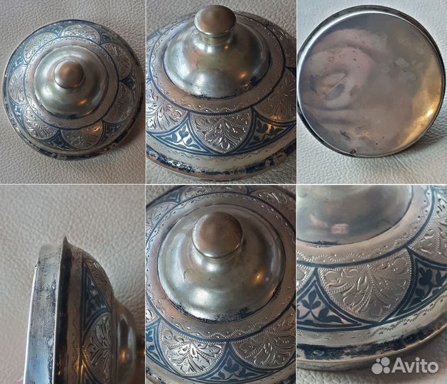 Кувшин для воды серебряный. 1250 мл., 875-я проба