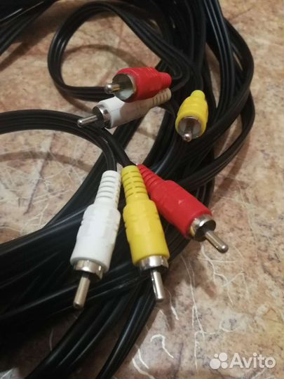 Кабель 3 rca