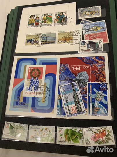 Винтаж Марки ГДР 1970-е