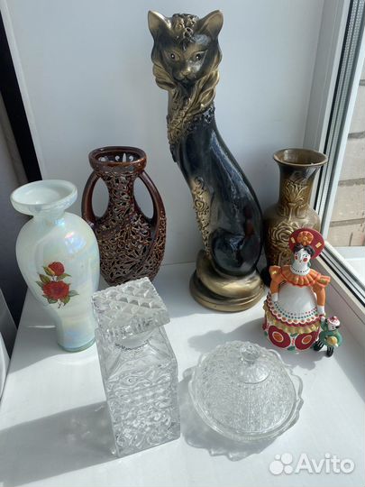Вазы/статуэтки/посуда