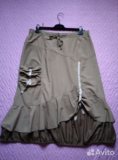 Юбка в стиле бохо, хлопок р. 52-54 (SO BIN ICH)