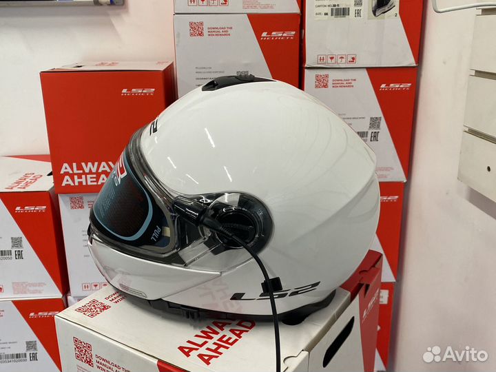 Мото шлем модуляр снегох LS2 FF325 Electricsnow