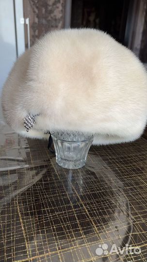 Шапка норковая женская