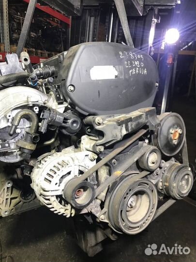 Двигатель Z16XEP + МКПП Opel Astra Meriva 1.6 Бенз