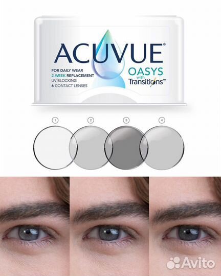 Контактные линзы Acuvue