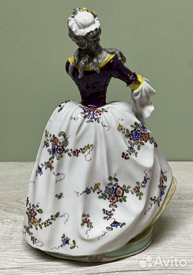 Дама с веером. Muller. Германия