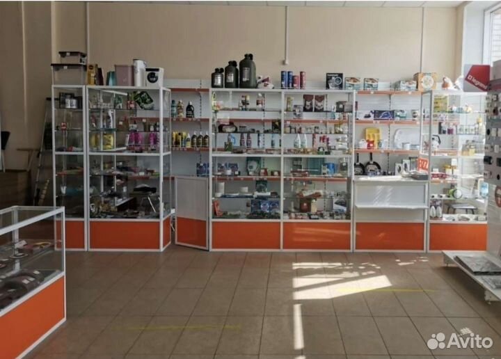 Витрины из профиля б/у 160/240см