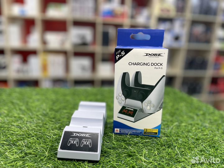 Подставка для 2 джойстиков Dobe PlayStation 5