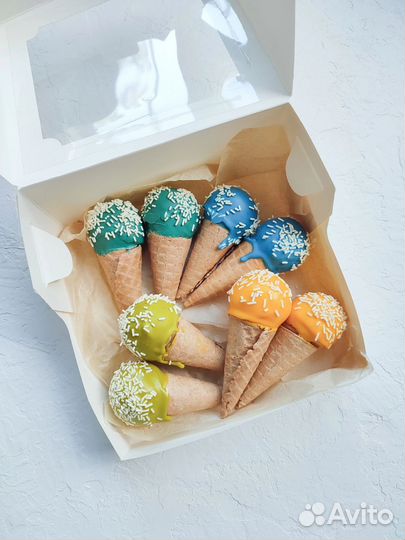 Сладкий подарок кейкпопсы/мини эскимо