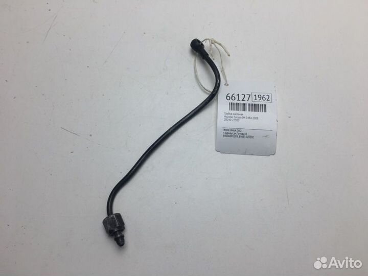 Трубка масляная Hyundai Tucson JM D4EA 2008