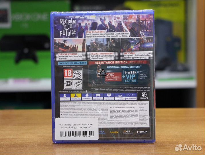 Watch Dogs: Legion - Resistance Edition (PS4, русс