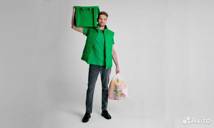 Кy рьер в супермаркет на личном авто