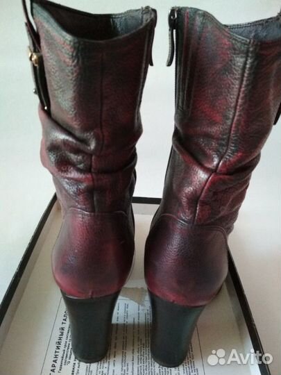 Сапоги кожанные sufinna