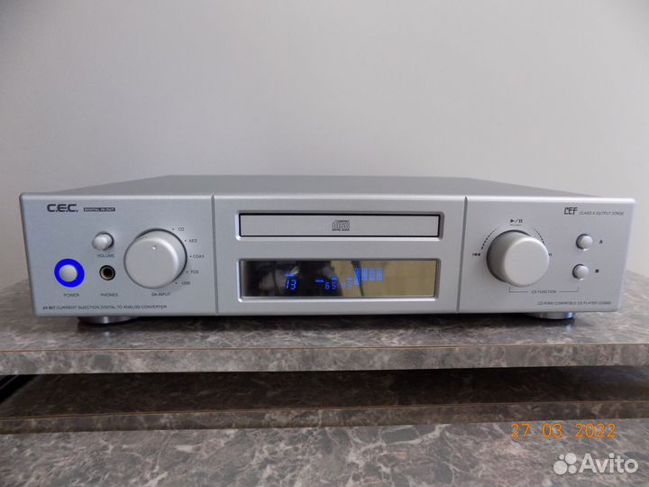 CEC CD-3800 + цап
