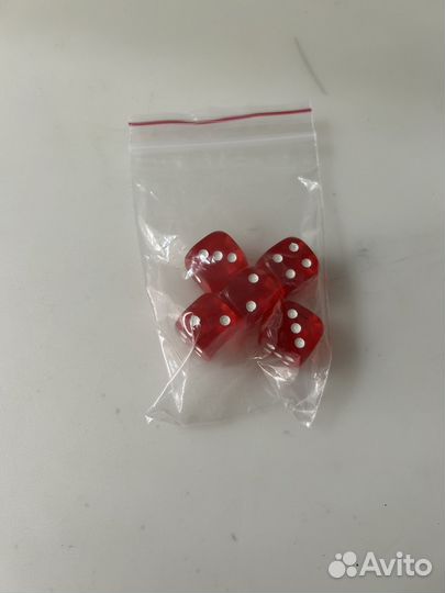 Игральные кости 5 шт
