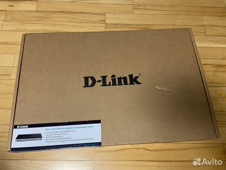 Свитч DLink DGS-1210-52