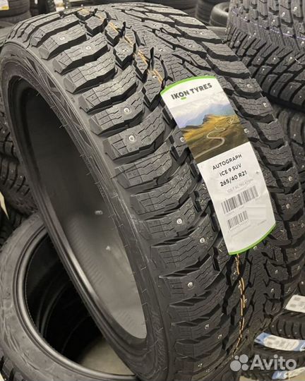 Nokian Tyres Hakkapeliitta 9 SUV 265/40 R21 и 295/35 R21 107T