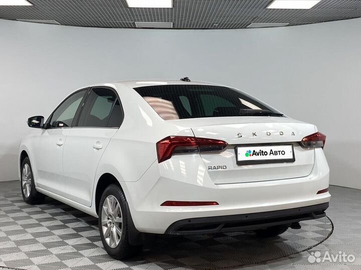 Skoda Rapid 1.6 AT, 2021, 94 802 км