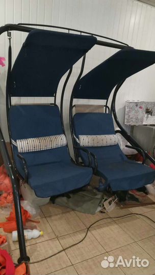 Садовые качели бу