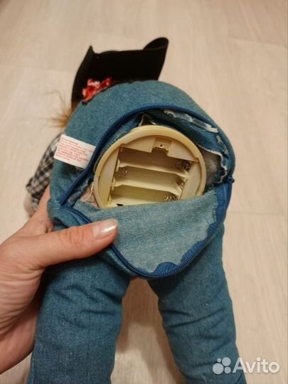 Игрушка мягкая, американская, ковбоец конец 90-х