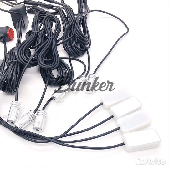 Подсветка ног и салона RGB (приложение и пульт)