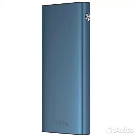 Внешний аккумулятор TFN Steel LCD 10000mAh Blue