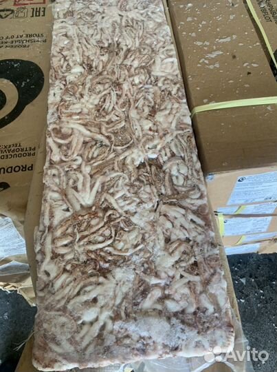 Щупальца кальмара свежемороженые