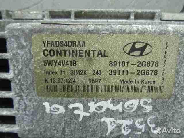 Блок управления двигателем Hyundai Sonata