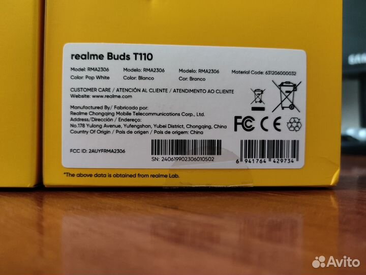 Realme buds t110