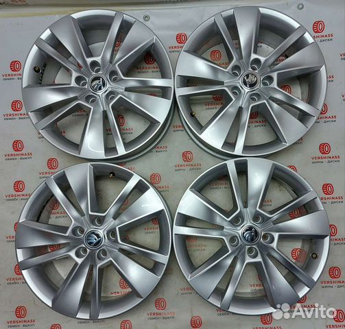 Диски оригинальные Skoda R18 5/112 цо 57.1