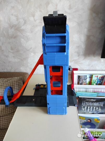 Mega Garage Hot Wheels, трек, парковка для машинок