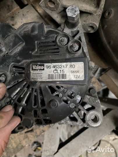 Генератор Пежо,Ситроен 1.6 HDI